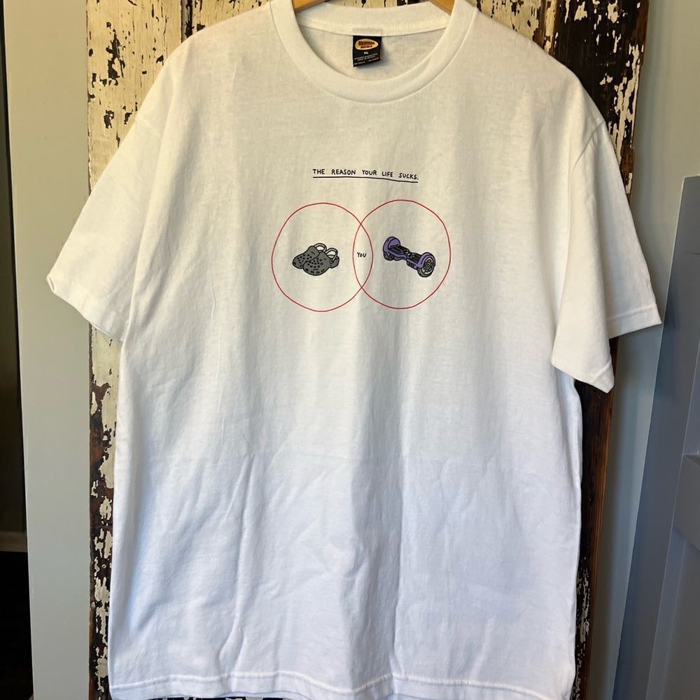 Brother Merle funny This is why your Life sucks XL men’s T-shirt. Size XL.
